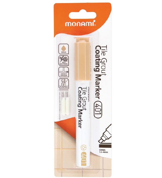 Marker do fug beżowy Monami do biura | biuroweokazje.pl | Działaj śmiało!