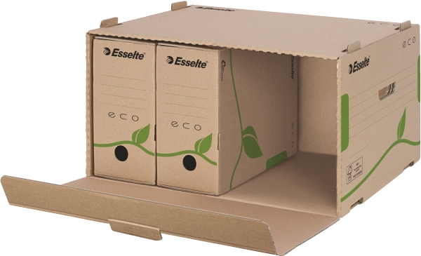 Kontener Esselte eco otwierany z przodu kolor siarczanowy | biuroweokazje.pl | Kup w promocji!