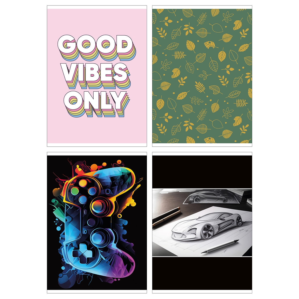 Zeszyt A5 60k kratka Gimboo | biuroweokazje.pl | Odkryj bestseller