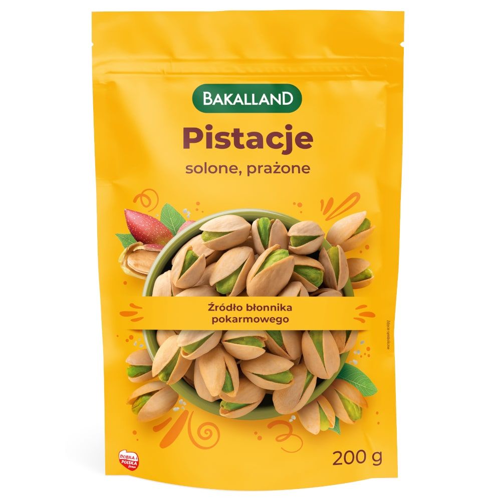 Pistacje prażone, Bakalland, 200g | biuroweokazje.pl | Zamów już teraz