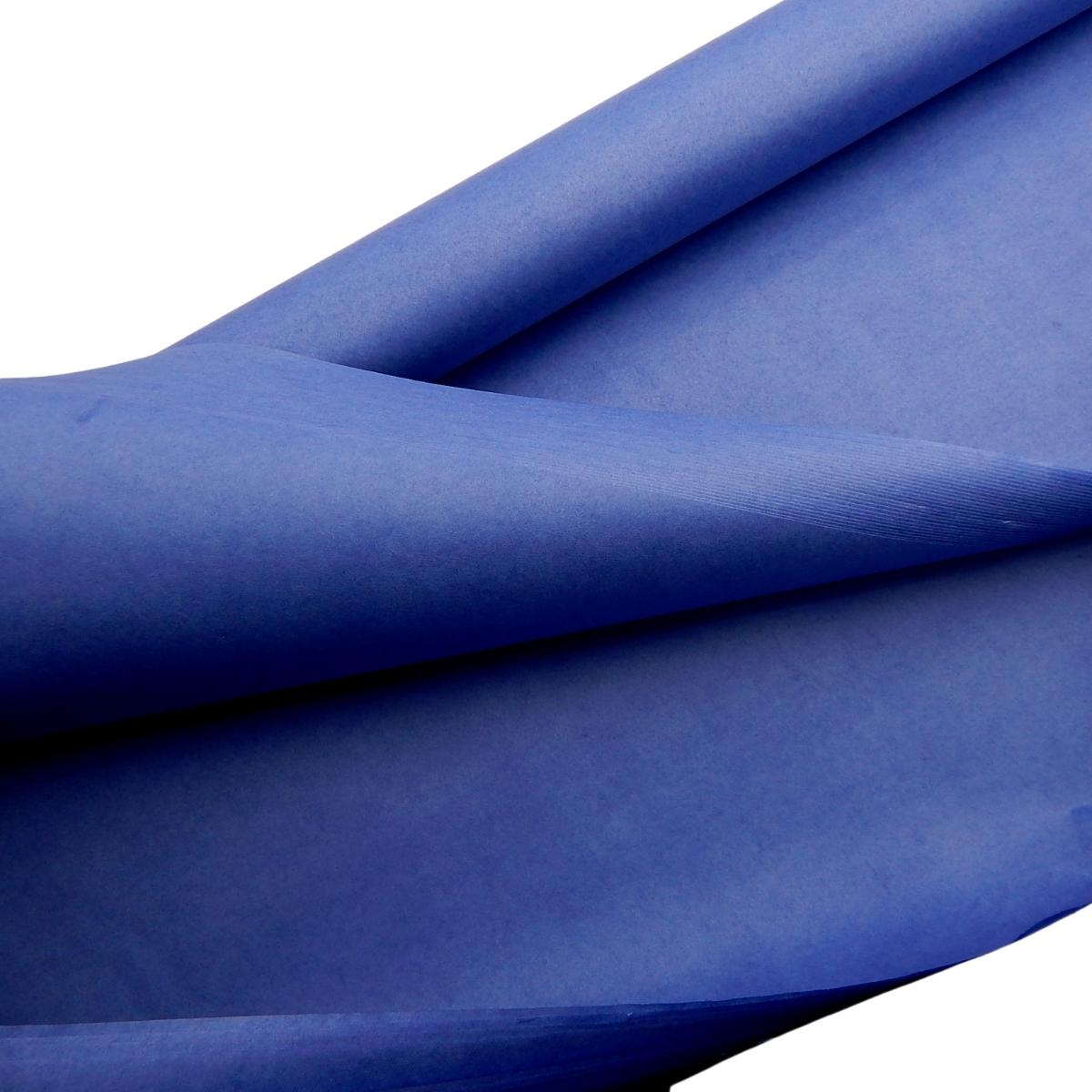 Bibuła gładka 50x70 granat 