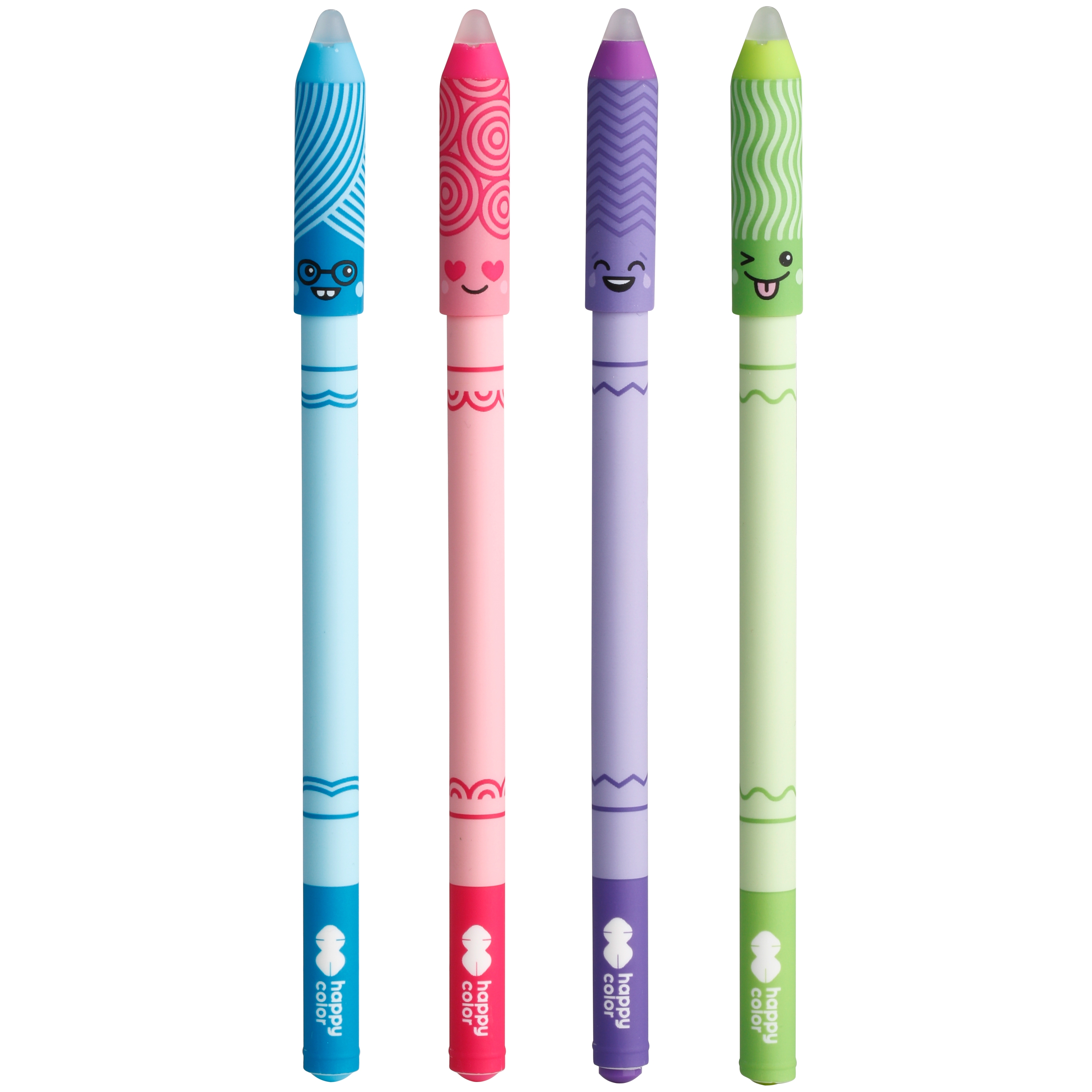 Długopis wymazywalny niebieski mix buźki lol 0,5 mm zestaw 1 sztuk. Happy Color | biuroweokazje.pl | Skorzystaj dziś!