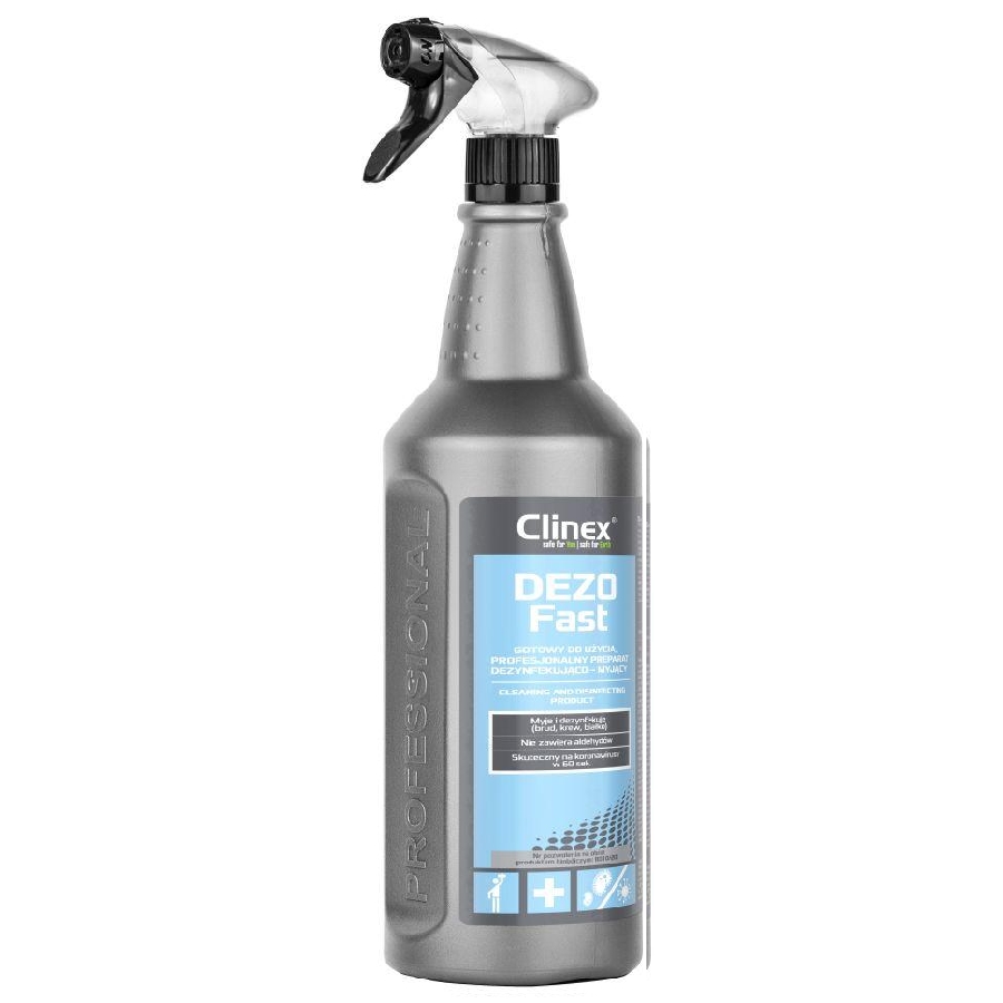 Clinex dezofast płyn antybakteryjny 1l | biuroweokazje.pl | Zobacz i zamów