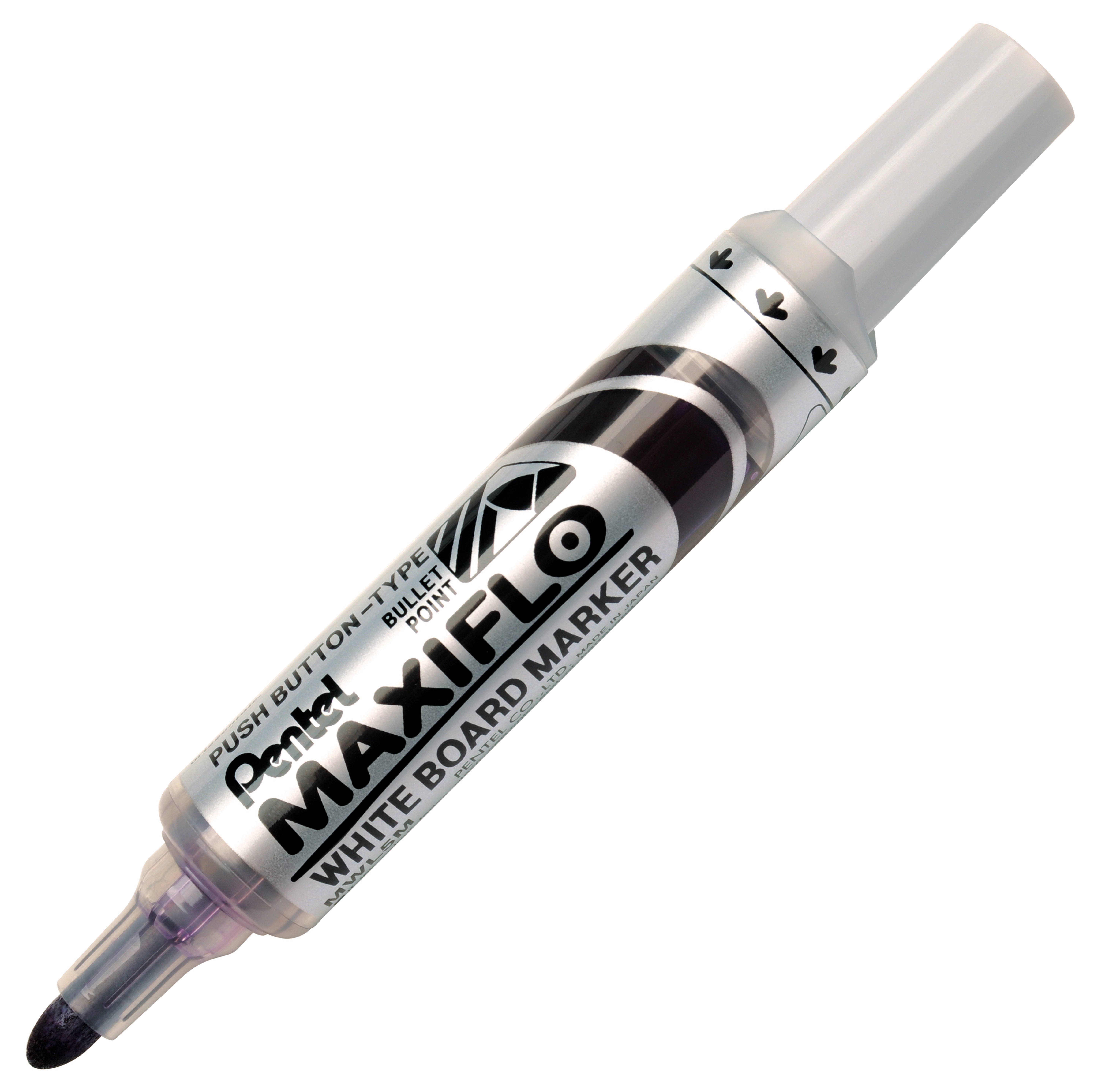 Marker do tablic suchościeralnych Pentel maxiflo mwl5 m fioletowy | biuroweokazje.pl | Kup bez wahania!