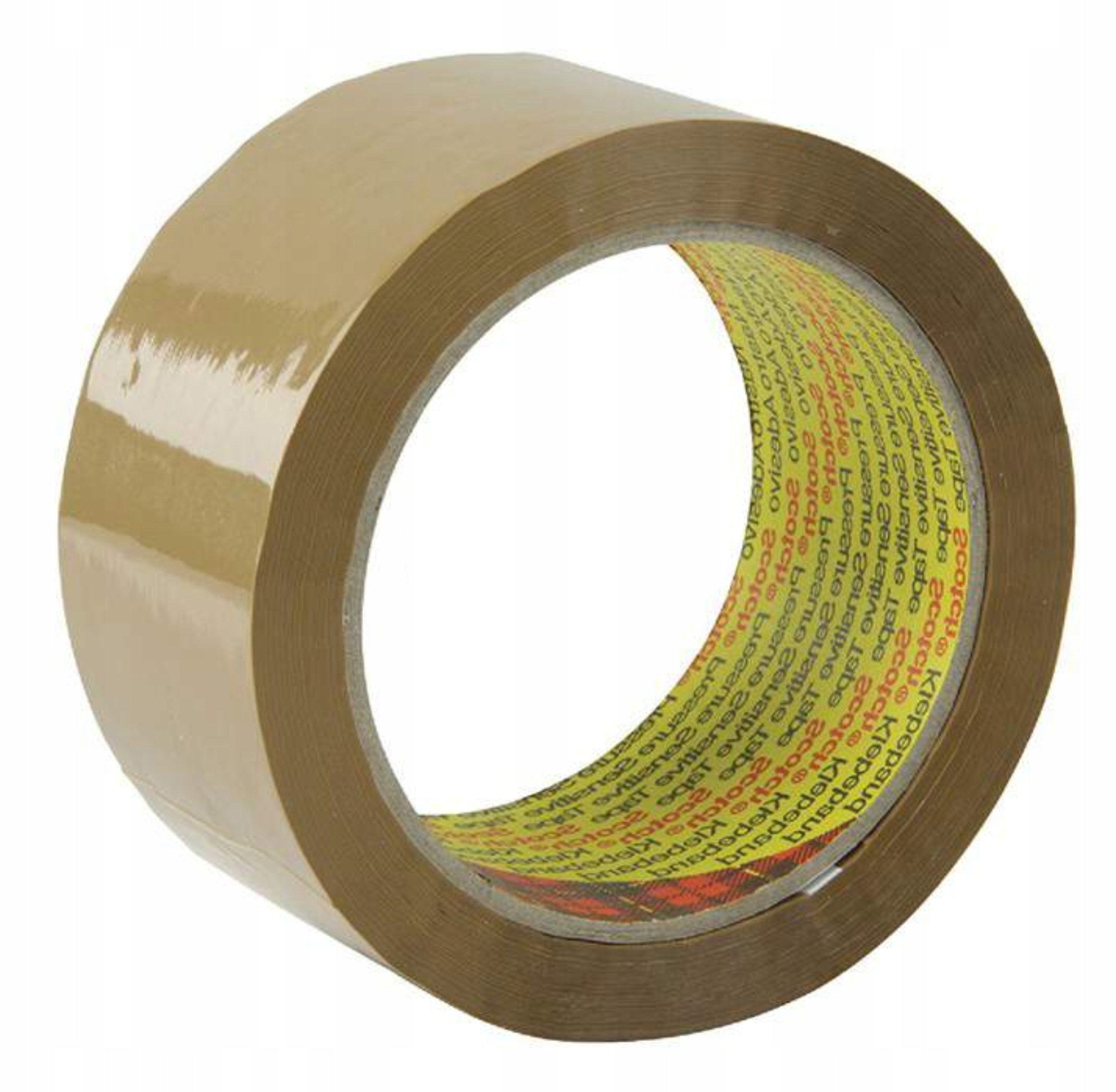 Taśma pakowa Scotch® akrylowa 50 mm x 66 m brązowa | biuroweokazje.pl | Nie przegap!