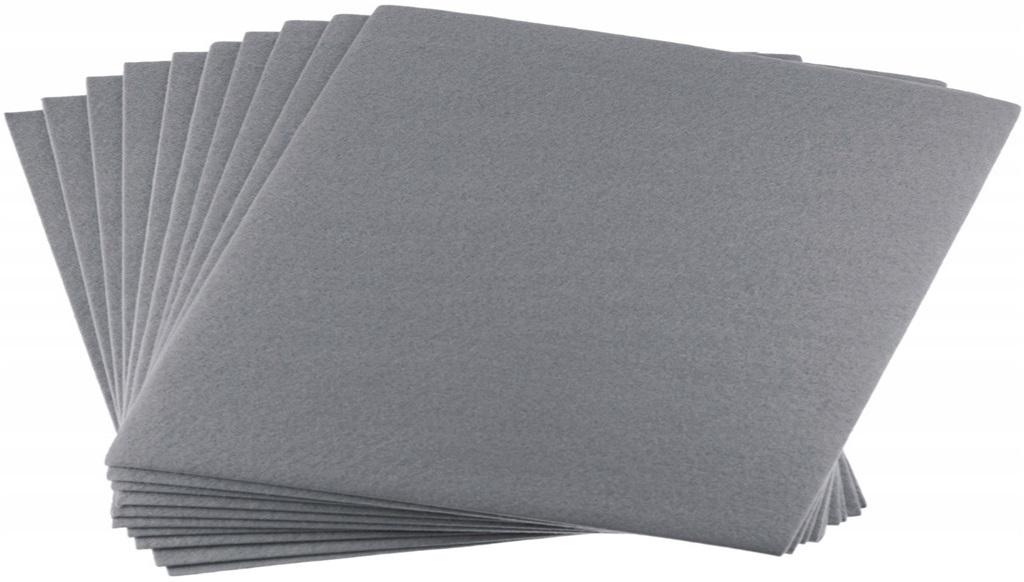 Filc dekoracyjny A3 f C310-11 szary 1 mm | biuroweokazje.pl | Kup online!