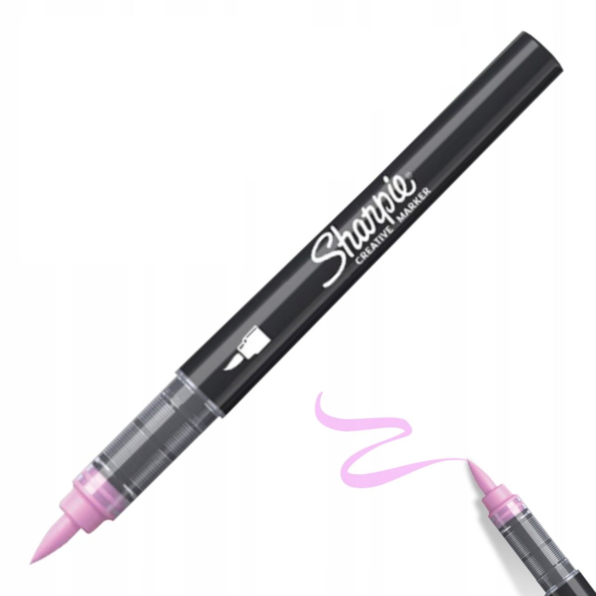 Sharpie kreatywny marker akrylowy brushpen rose pink (różowy) | biuroweokazje.pl | Wybierz mądrze!