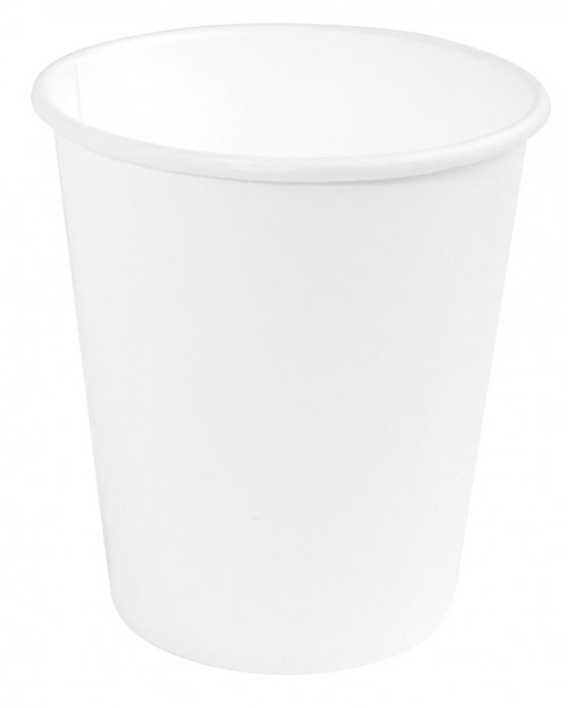 Kubek papierowy biały 250 ml zestaw 100 sztuk SUP | biuroweokazje.pl | Kup sprytnie!