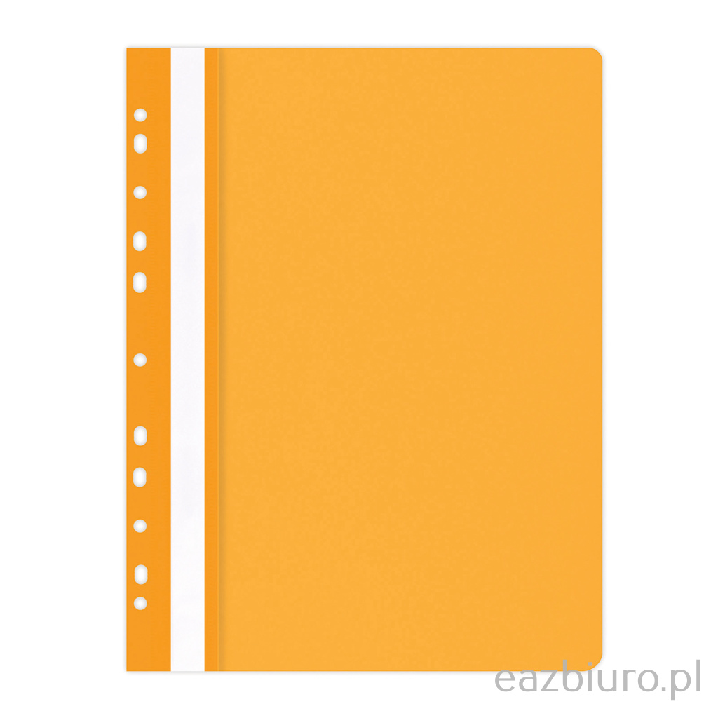 Skoroszyt Office Products, pp, A4, miękki, 100 170mikr., wpinany, pomarańczowy | biuroweokazje.pl | Weź najlepsze!