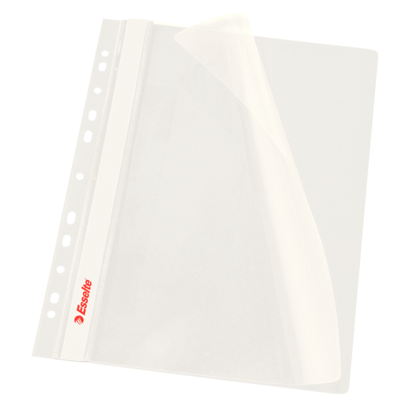 Skoroszyt wpinany Esselte biały vivida zestaw 10 sztuk | biuroweokazje.pl | Nie czekaj!