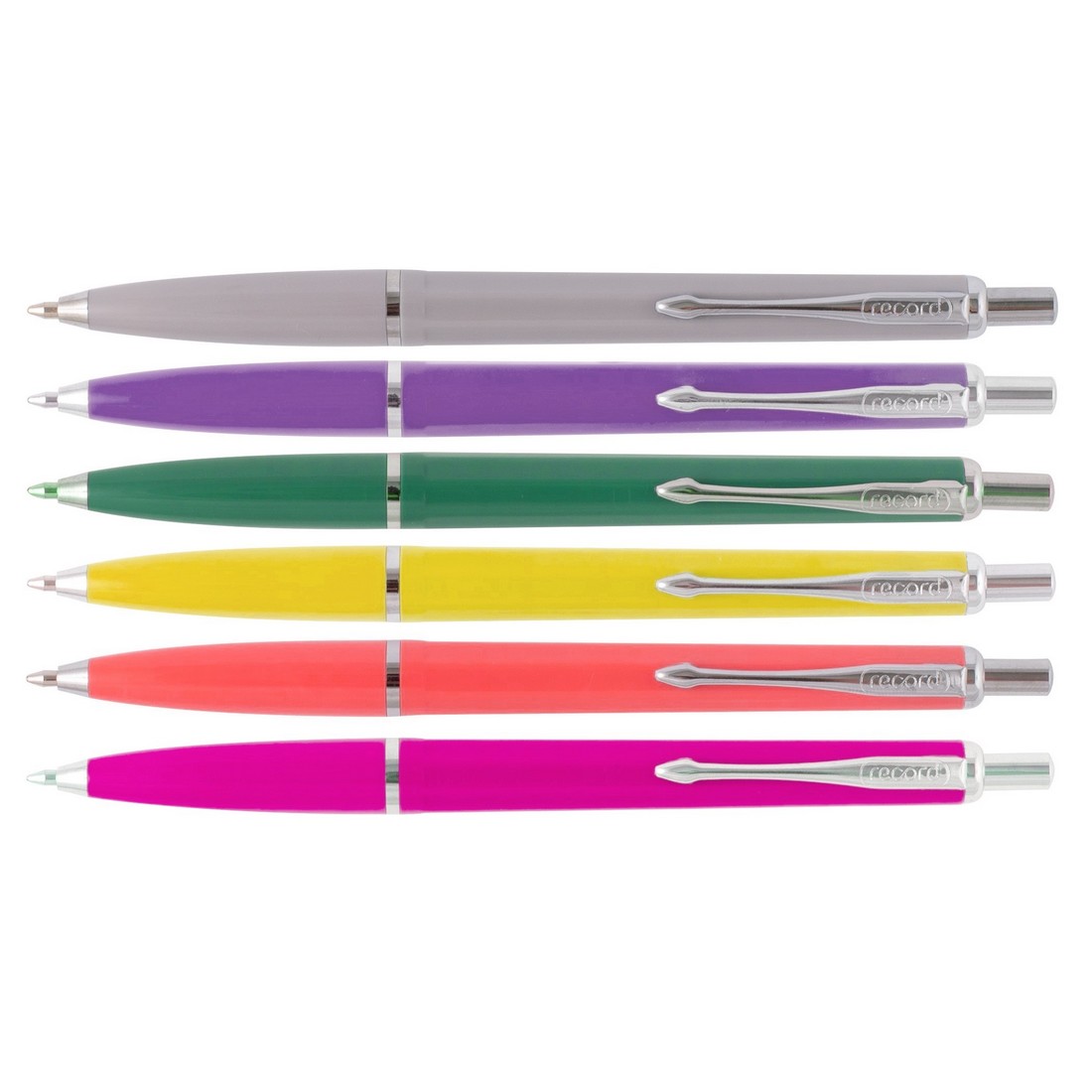 Długopis record wielkopojemny niebieski mix kolorów | biuroweokazje.pl | Zamów korzystnie!
