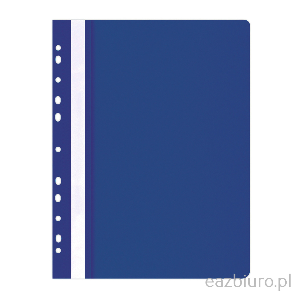 Skoroszyt Office Products, pp, A4, miękki, 100 170mikr., wpinany, granatowy | biuroweokazje.pl | Kup w sekundę!