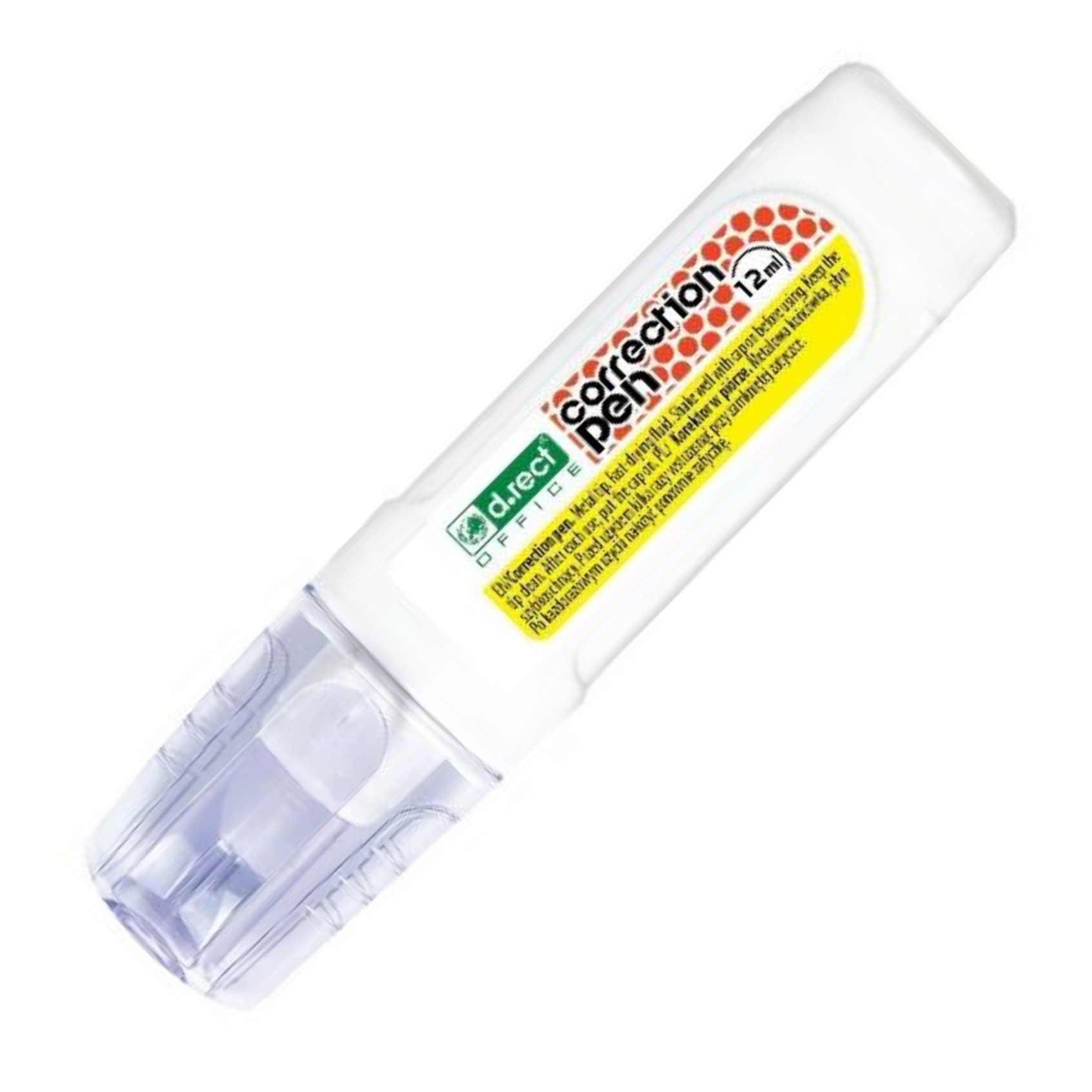 Korektor eko w piórze 12 ml metalowa końcówka | biuroweokazje.pl | Dodaj do koszyka!