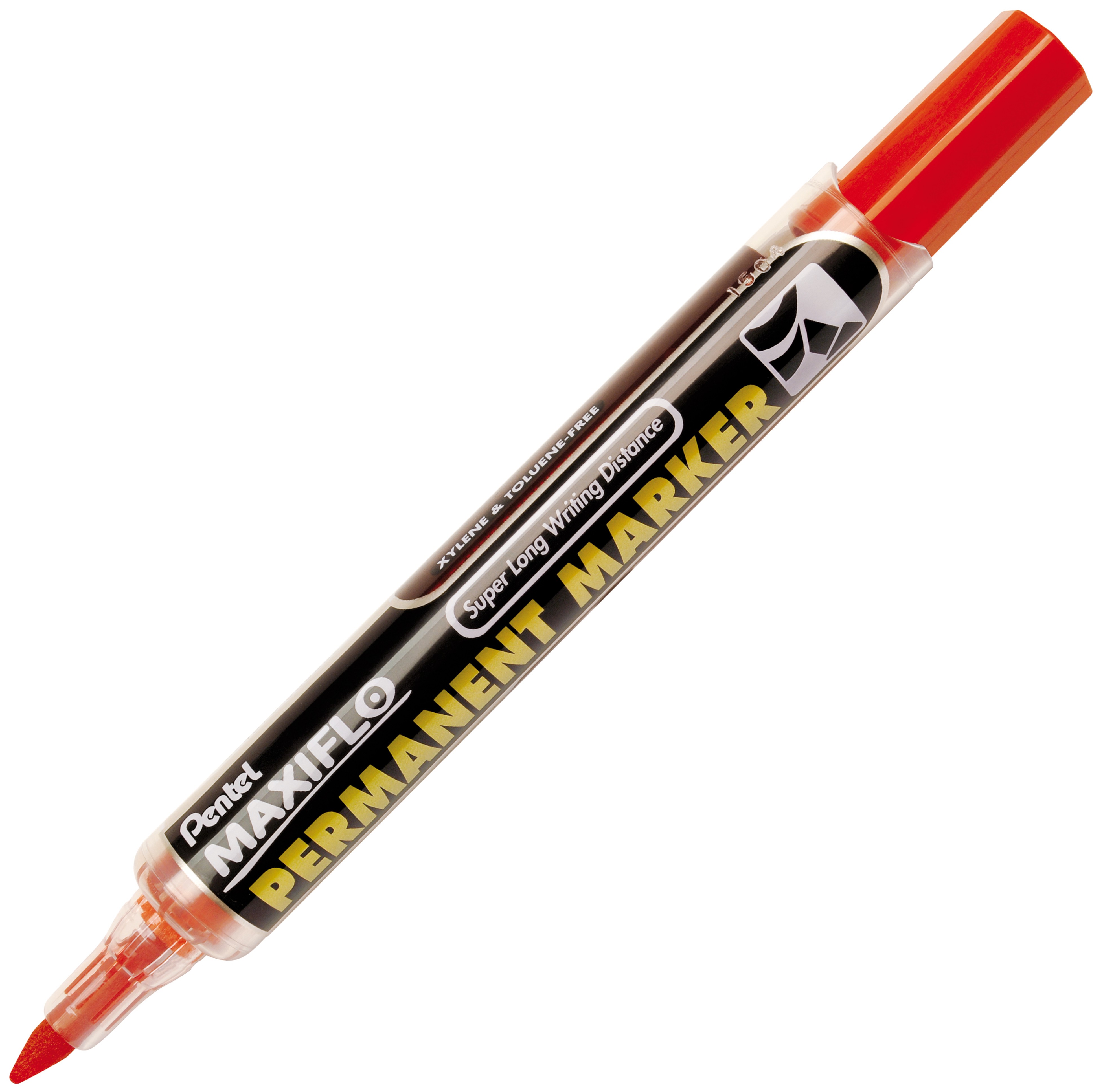 Marker permanentny Pentel maxiflo nlf60 czerwony | biuroweokazje.pl | Weź okazję!