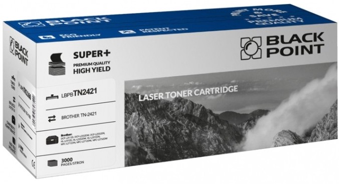 Toner Black Point Brother tn-2421 - l Black Pointbtn2421 | biuroweokazje.pl | Kup teraz!