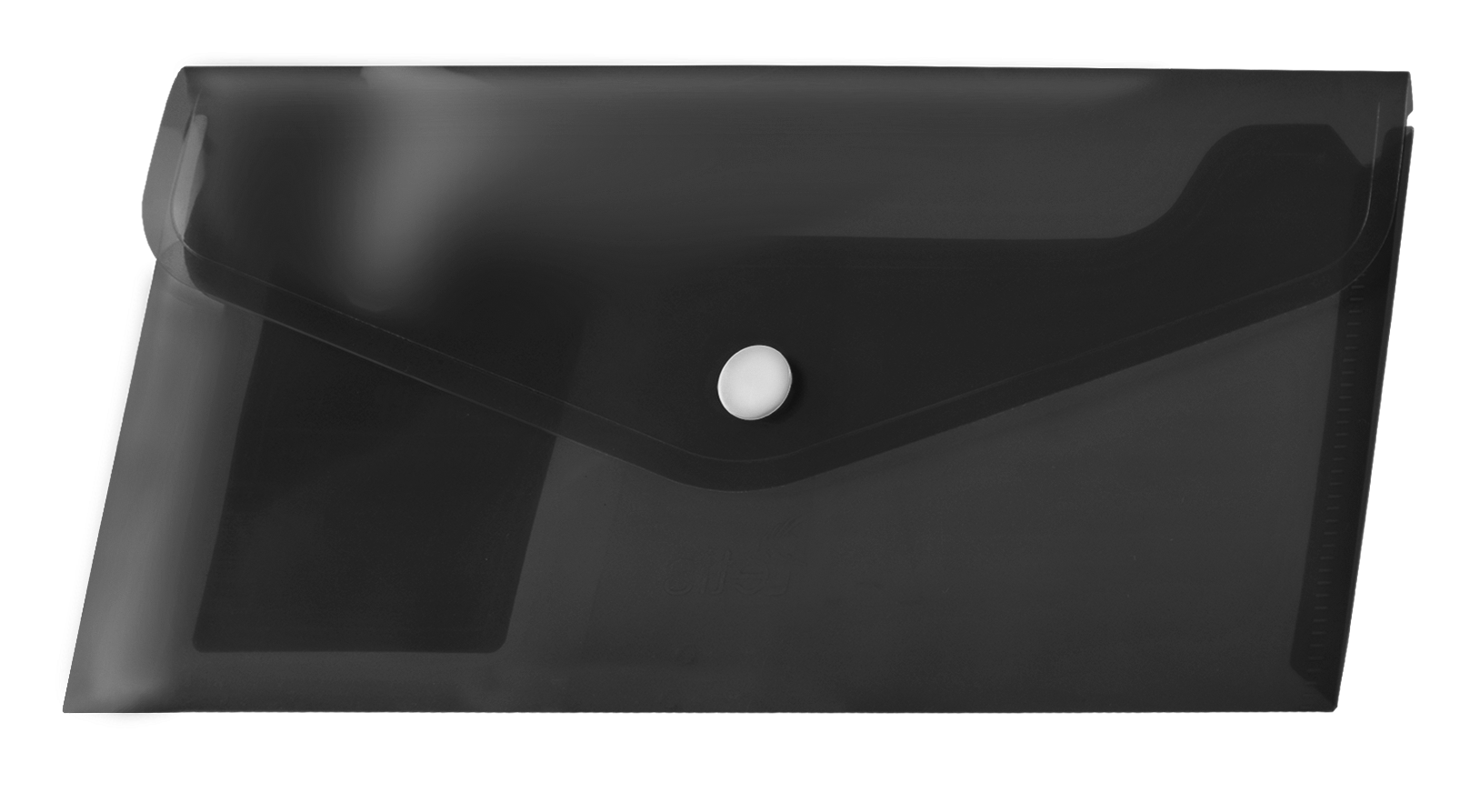 Koperta pp na zatrzask DL czarna Tetis | biuroweokazje.pl | Zamów błyskawicznie!