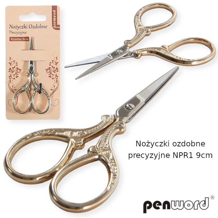 Nożyczki ozdobne precyzyjne npr1 9 cm | biuroweokazje.pl | Kup bez wahania!