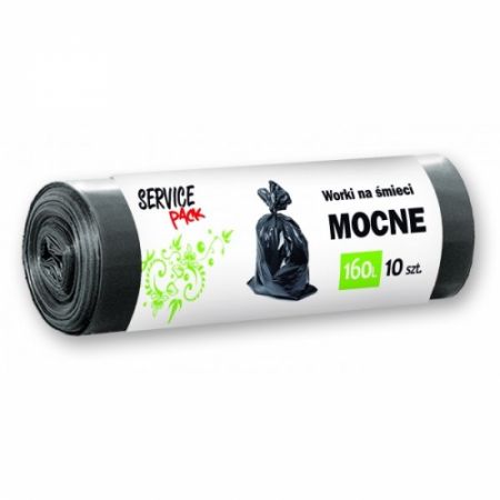 Worki na śmieci Stella, mocne ldpe 160 l zestaw 10 sztuk. | biuroweokazje.pl | Kup teraz!