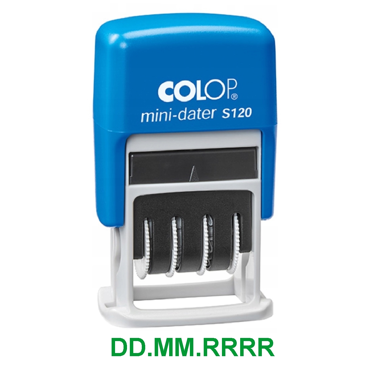 Datownik Colop mini s120 format cyfrowy zielony | biuroweokazje.pl | Skorzystaj z topowej oferty