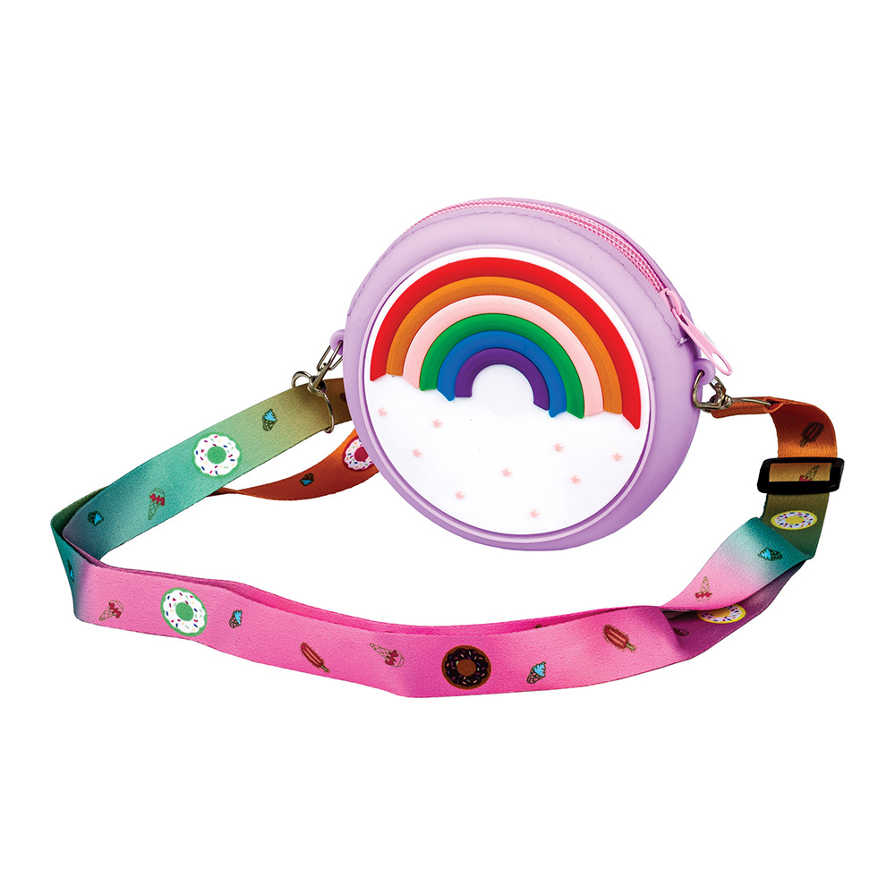 Portfelik silikonowy rainbow Centrum | biuroweokazje.pl | Zamów wygodnie!
