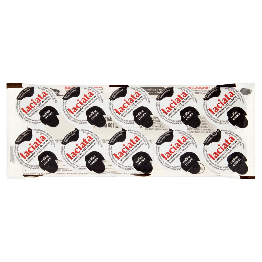 Śmietanka Łaciata w kubeczkach 10 x 10 ml | biuroweokazje.pl | Kup online!