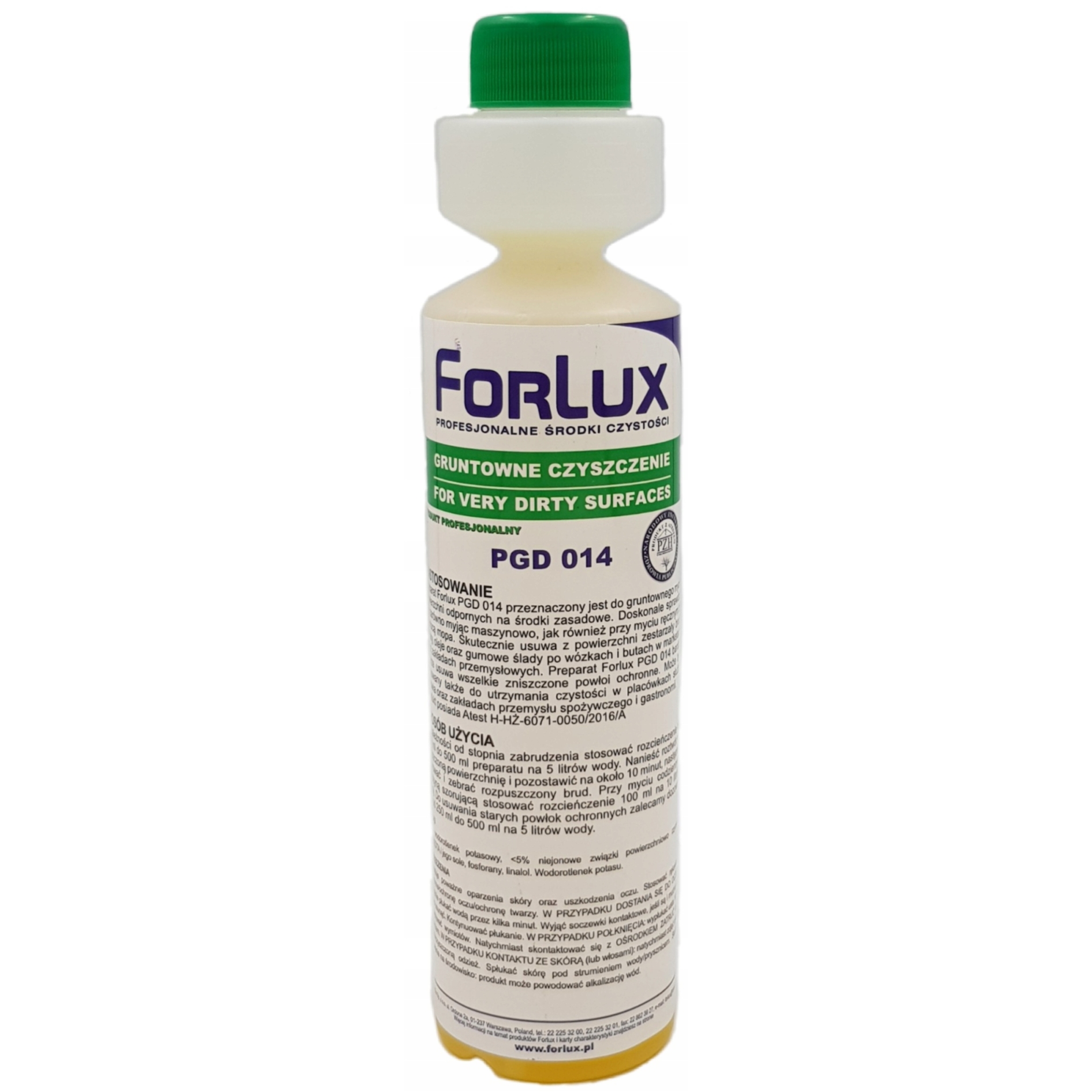 Forlux pgd 014 0,25 l preparat do gruntownego mycia powierzchni | biuroweokazje.pl | Kup skutecznie!