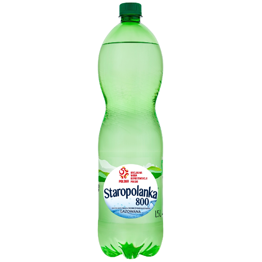 Woda mineralna Staropolanka 1,5 l gazowana | biuroweokazje.pl | Kup już teraz!