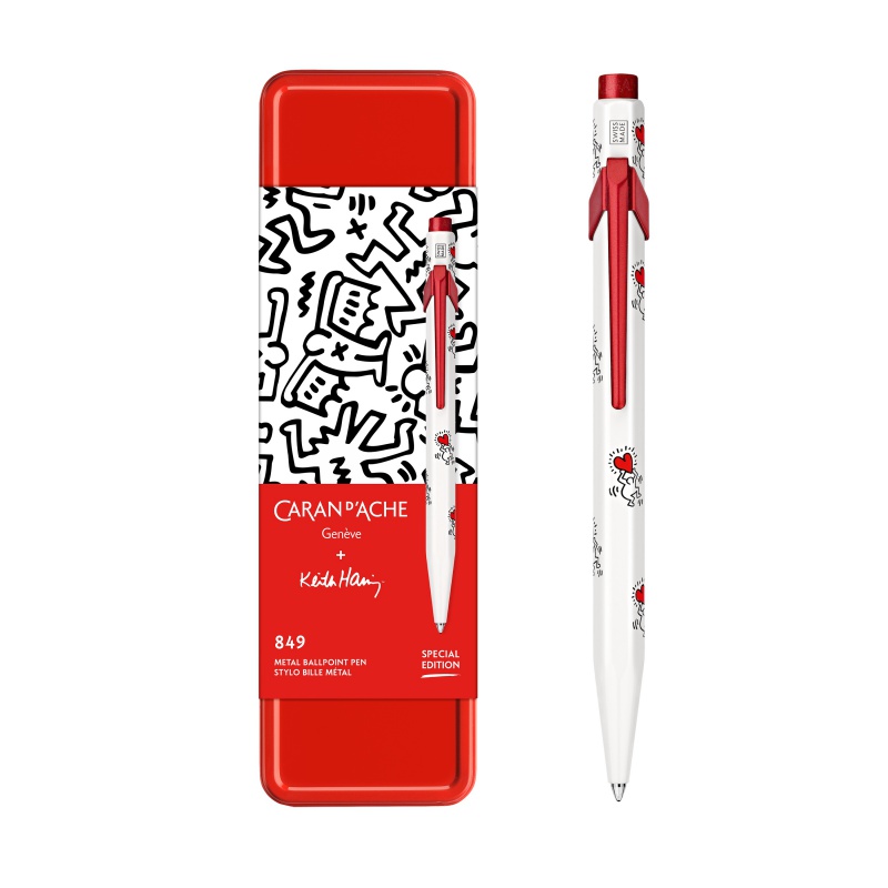 Długopis CARAN D'ACHE 849, Keith Haring, w pudeł | biuroweokazje.pl | Skorzystaj z okazji