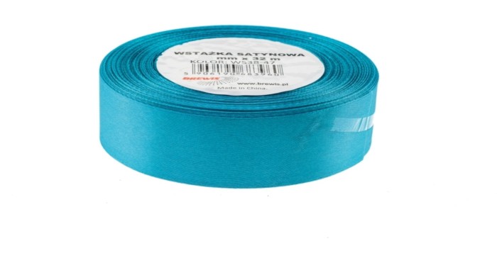 Wstążka Brewis satynowa 25 mm 32 m niebieski | biuroweokazje.pl | Odbierz szybko!