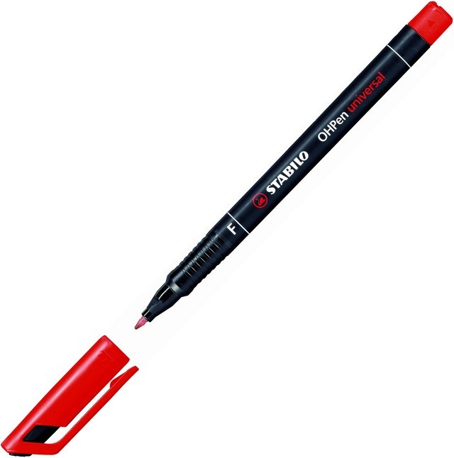 Foliopis stabillo ohp f czerwony 842/40f | biuroweokazje.pl | Kup w sekundę!