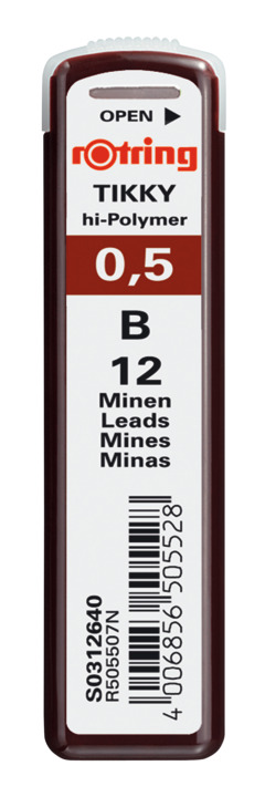 Grafity Rotring Tikky 0,5 B do biura | biuroweokazje.pl | Kup wygodnie!