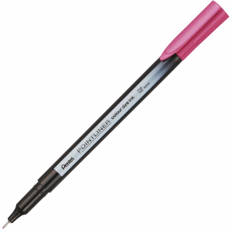Cienkopis Pointliner colour Pentel różowy | biuroweokazje.pl | Nie przegap promocji