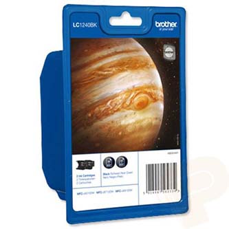 Brother oryginalny ink / tusz lc-1240bkbp2, blac | biuroweokazje.pl | Postaw na jakość