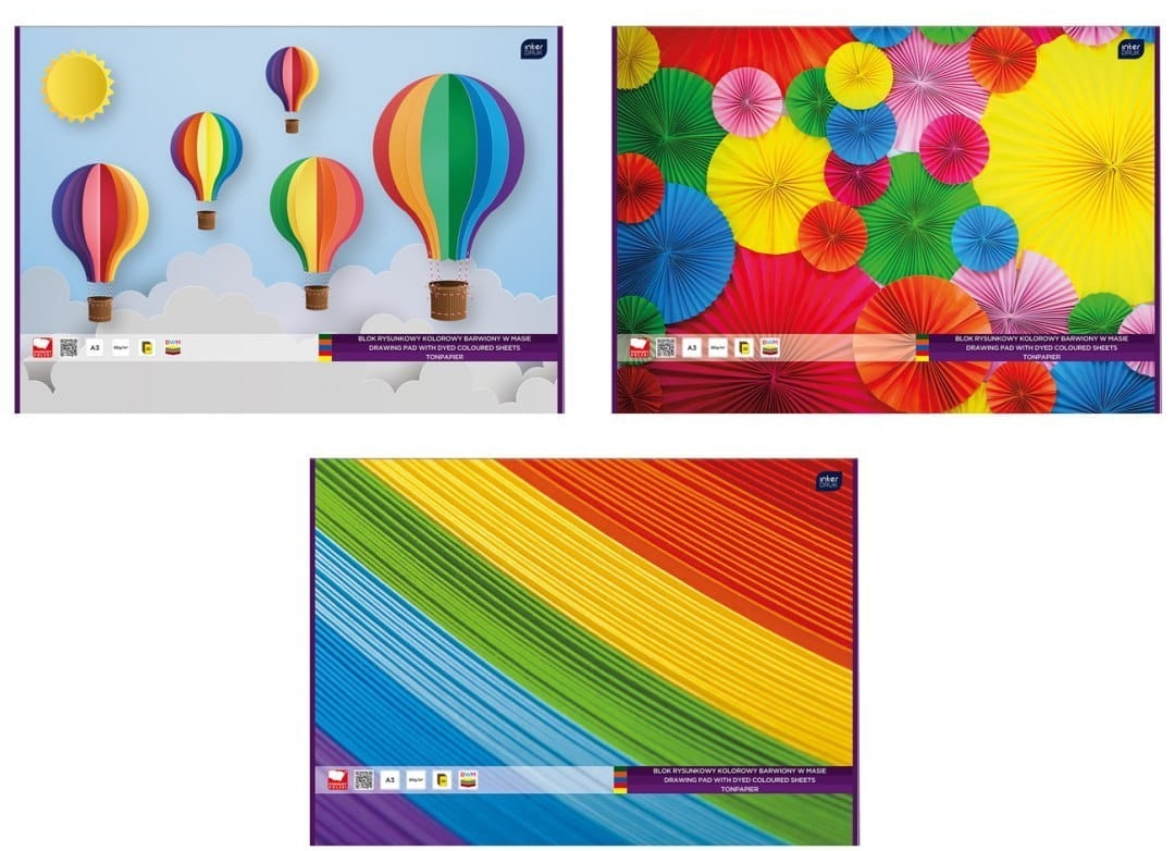 Blok rysunkowy kol.kart.A3 | biuroweokazje.pl | Postaw na jakość