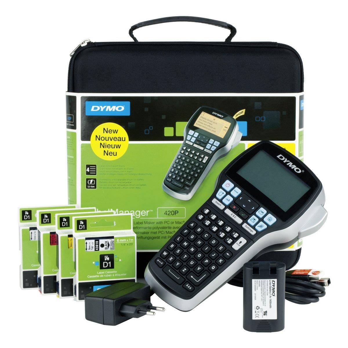 Drukarka Dymo labelmanager 420p zestaw walizkowy | biuroweokazje.pl | Wybierz mądrze