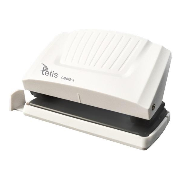 Dziurkacz Tetis gd015 biało-szary | biuroweokazje.pl | Zamów z gwarancją!