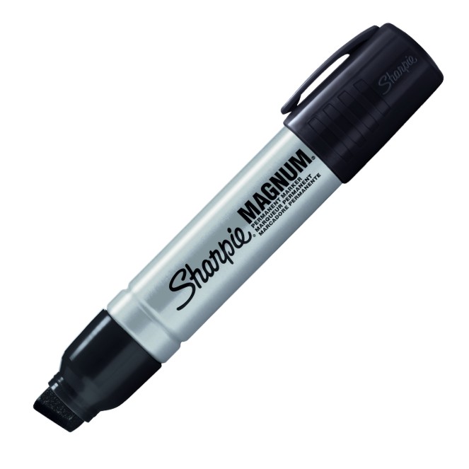 Sharpie metal large marker ścięty czarny | biuroweokazje.pl | Zamów szybko!