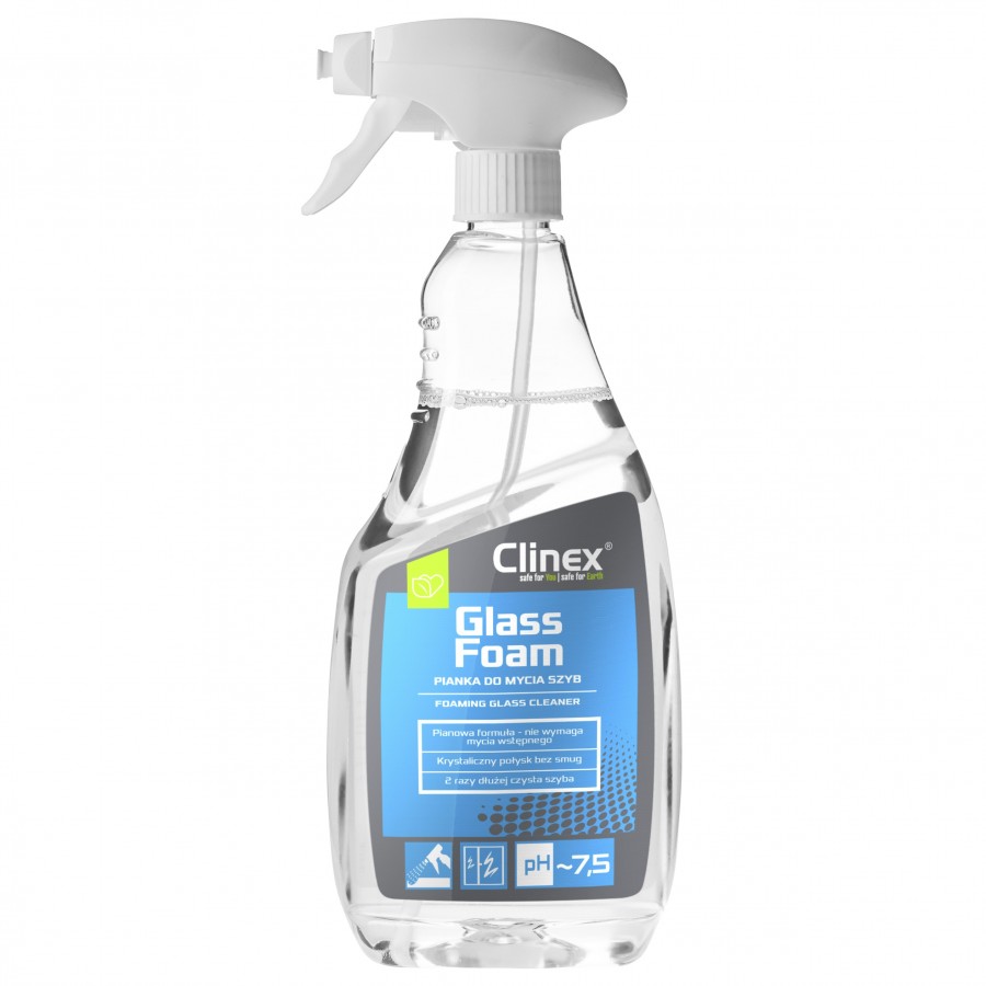 Clinex glass foam 77-688 pianka do Okien 650 ml | biuroweokazje.pl | Odkryj świetną okazję