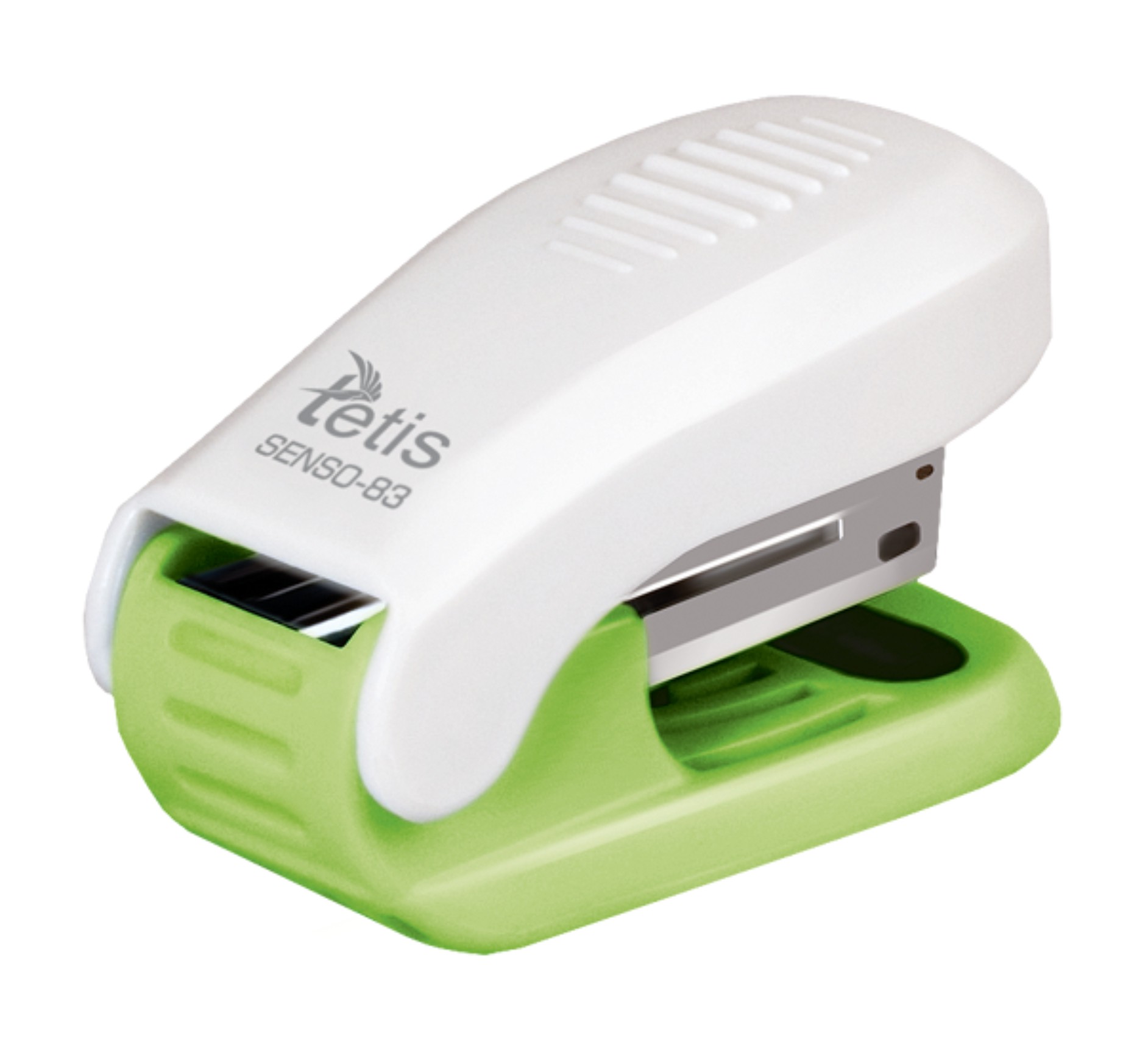 Zszywacz senso metalowy mini 40 83 biało-zielony | biuroweokazje.pl | Wybierz najlepsze!