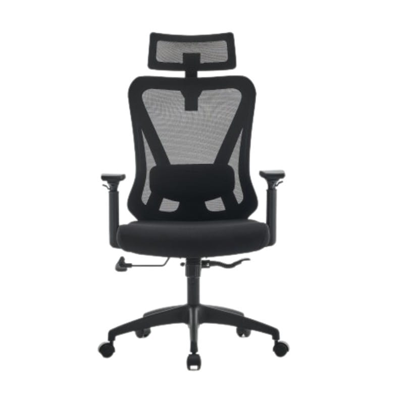 Krzesło obrotowe fotel ergonomiczny siatkowy Ergobit czarny | biuroweokazje.pl | Skorzystaj z rabatu!