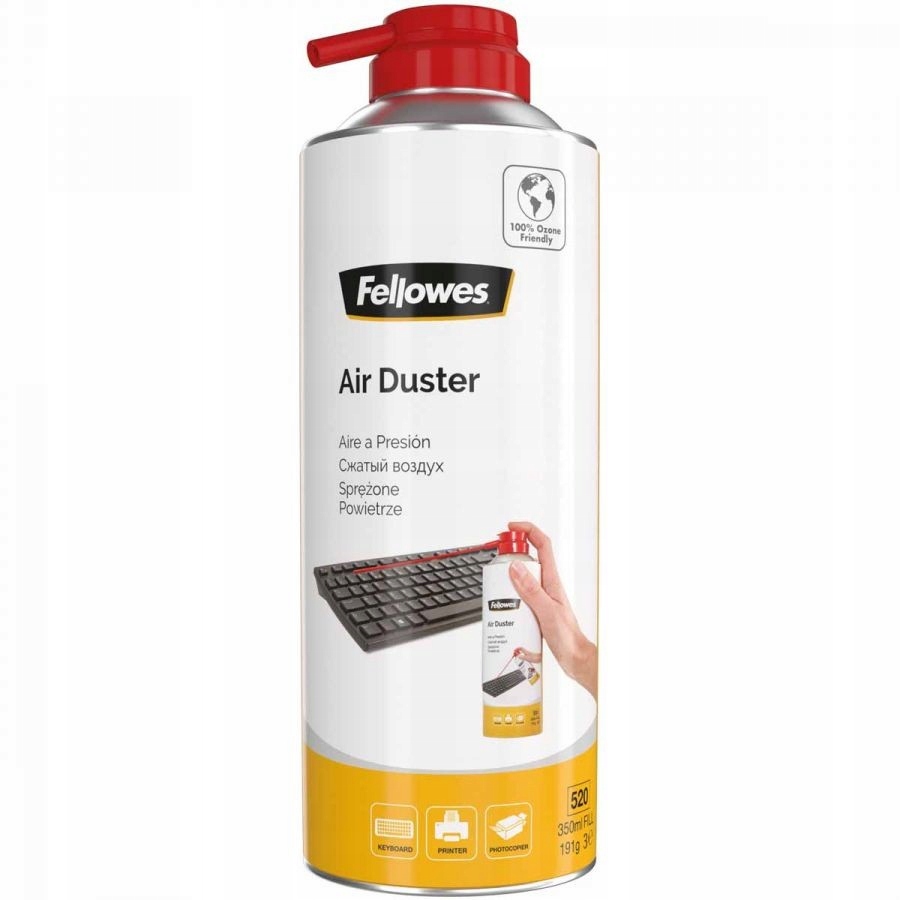 Sprężone powietrze Fellowes 350 ml | biuroweokazje.pl | Zamów szybko!