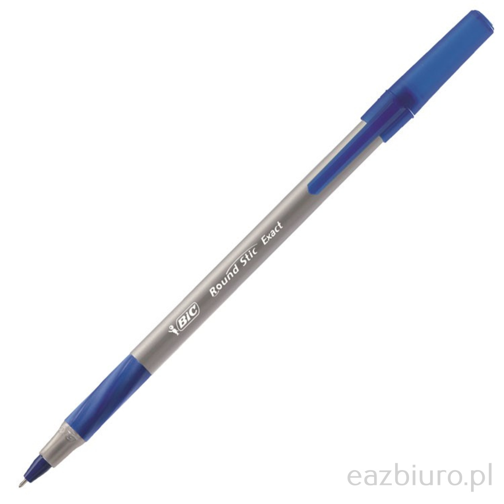 Długopis Bic round stic exact niebieski | biuroweokazje.pl | Zamów taniej!