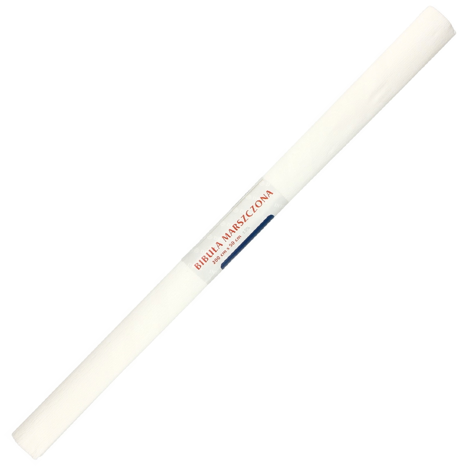 Bibuła marszczona biała 