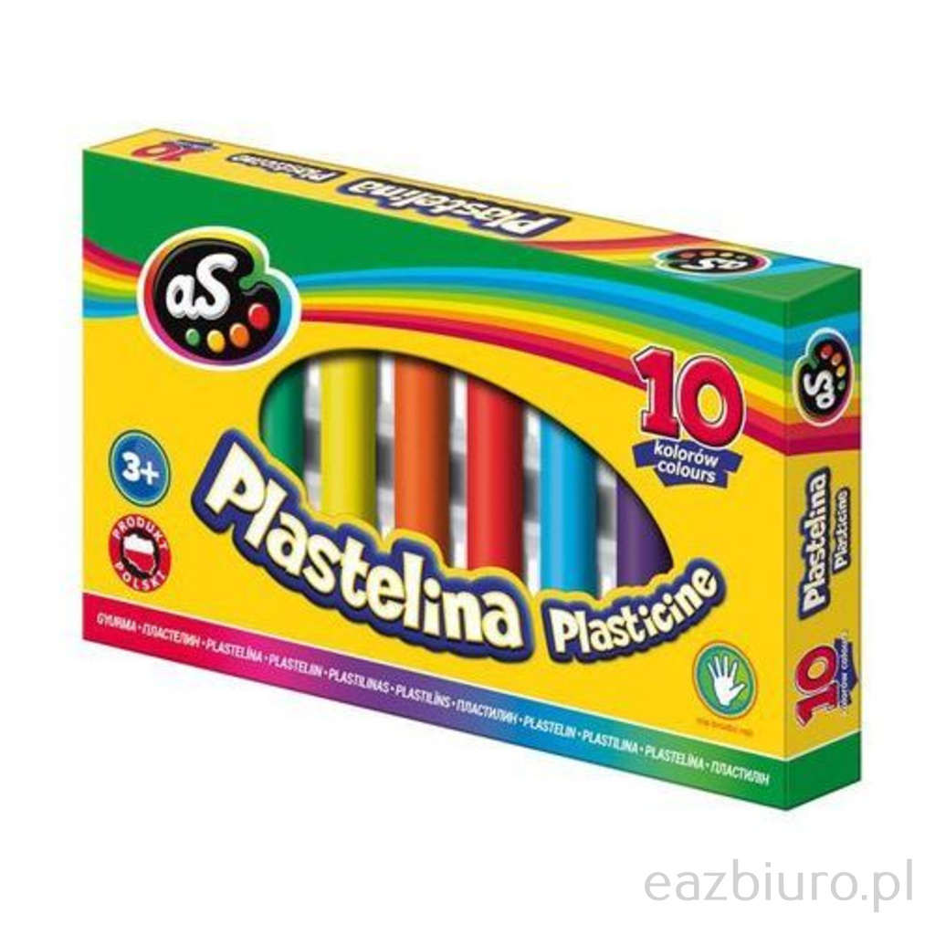 Plastelina as 10 kolorów do biura | biuroweokazje.pl | Kup sprytnie!