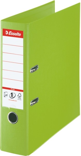 Segregator Esselte vivida plus, A4, A4 80 mm, zielony | biuroweokazje.pl | Kup bez ryzyka!