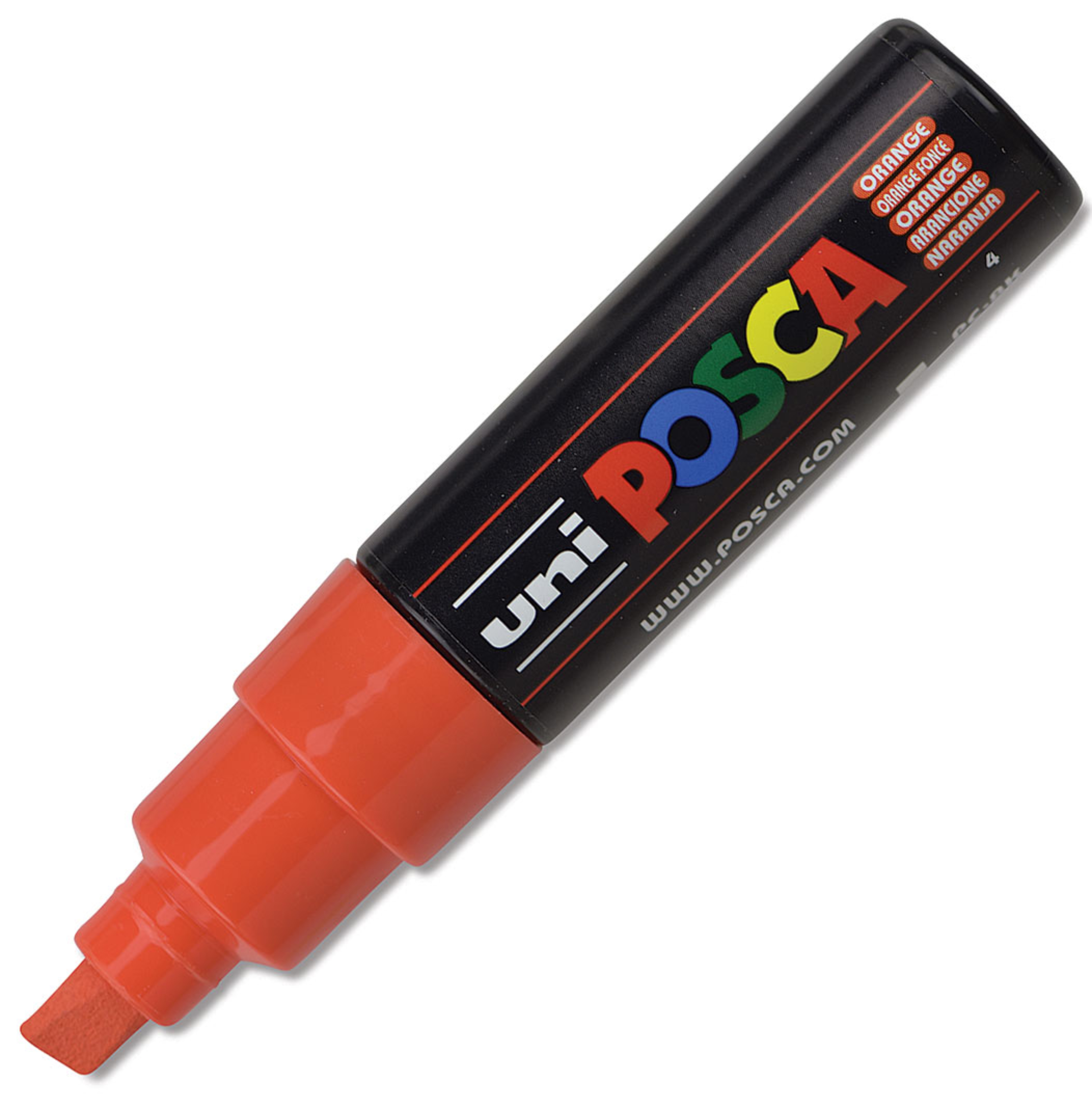 Pc-8k pomarańczowy marker posca,uni | biuroweokazje.pl | Kup skutecznie!