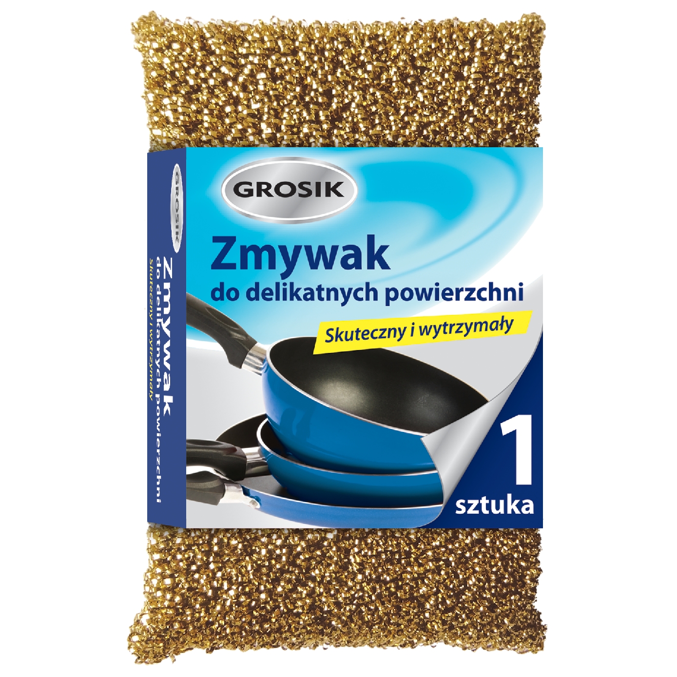 Zmywak do delikatnych powierzchni Grosik | biuroweokazje.pl | Zamów od ręki!