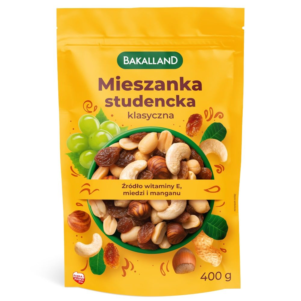 Mieszanka studencka klasyczna, Bakalland, 400 g | biuroweokazje.pl | Zamów bez zwłoki!