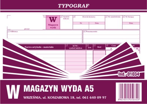 Druk magazyn wyda A5 Typograf do biura | biuroweokazje.pl | Zamów bez zwłoki!