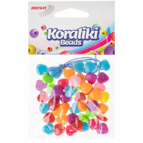 Koraliki do nawlekania serca ko1 Brewis | biuroweokazje.pl | Zamów taniej!